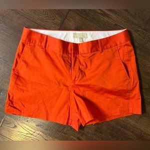 Women’s Banana Republic Shorts Size 12. Orange color